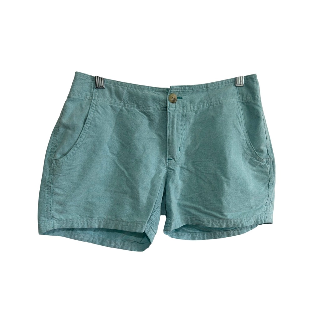 Columbia PFG Womens Performance Fishing Gear Shorts Teal Seafoam Size 2 4L